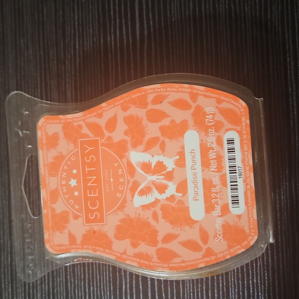 Paradise Punch scentsy wax bar